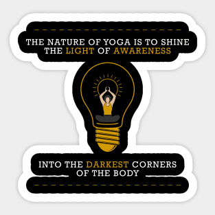 Yoga for Mind and Soul Sticker